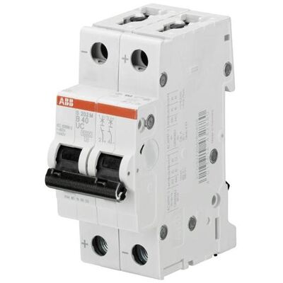 ABB, Schutzschalter, LS S202M-C6UC Sicherungsautomat C-Char., 10kA, 6A, 2P ABB, Schutzschalter, LS S202M-C6UC Sicherungsautomat C-Char., 10kA, 6A, 2P