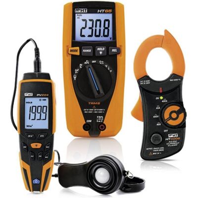HT Instruments - Solar-KIT mit PV204 und HT65 Multimeter - Solar/Photovoltaik-Testset HT Instruments - Solar-KIT mit PV204 und HT65 Multimeter - Solar/Photovoltaik-Testset