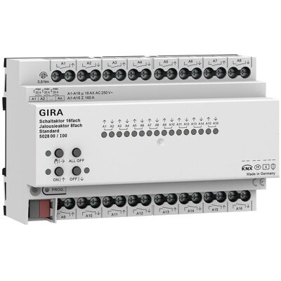 No Name Gira Aktor Przekaźnikowy - Relay/Blind Aktuator 16X/8X 16A KNX No Name Gira Aktor Przekaźnikowy - Relay/Blind Aktuator 16X/8X 16A KNX