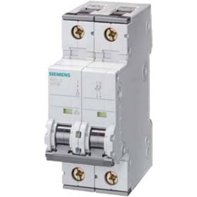 Siemens Kompakt-Leitungsschutzschalter - 16A, 10kA, B-Kennlinie - 1P+N Siemens Kompakt-Leitungsschutzschalter - 16A, 10kA, B-Kennlinie - 1P+N