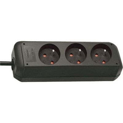 Brennenstuhl Eco-Line Mehrfachsteckdose - 3m, 3 Steckdosen, Kindersicherung, Typ E Brennenstuhl Eco-Line Mehrfachsteckdose - 3m, 3 Steckdosen, Kindersicherung, Typ E