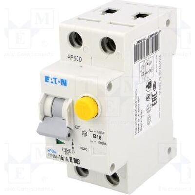 PKNM - PKNM-16/1N/B/003-MW - 2-Pol - 16 A - Fehlerstromschutzschalter PKNM - PKNM-16/1N/B/003-MW - 2-Pol - 16 A - Fehlerstromschutzschalter