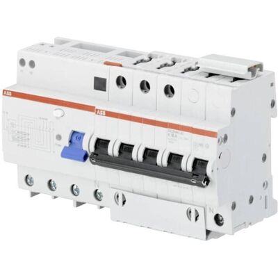 ABB, Schutzschalter, DS254N-UC-B32/0,3 FI/LS-Kombination 10kA,4P/N-UC allstromsens.,B 32A,300mA D ABB, Schutzschalter, DS254N-UC-B32/0,3 FI/LS-Kombination 10kA,4P/N-UC allstromsens.,B 32A,300mA D