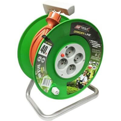 Awtools, Kabelrolle, PRZEDŁUŻACZ BĘBEN GARDEN LINE 15m 3x1mm 10A / 2300W (15 m, 1 mm²) Awtools, Kabelrolle, PRZEDŁUŻACZ BĘBEN GARDEN LINE 15m 3x1mm 10A / 2300W (15 m, 1 mm²)