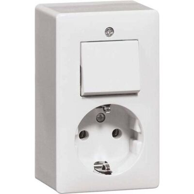 Peha H 6696 - Schalter & Steckdose - IP20 Peha H 6696 - Schalter & Steckdose - IP20