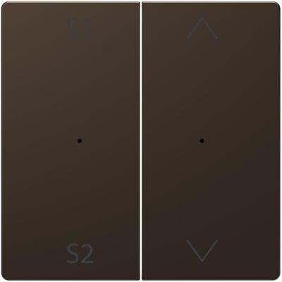 Merten MEG5227-6052 Wippe - Zweiteilige Wippe, geeignet für Jalousie, einrastend, Kontrollfenster - Dimmer Merten MEG5227-6052 Wippe - Zweiteilige Wippe, geeignet für Jalousie, einrastend, Kontrollfenster - Dimmer