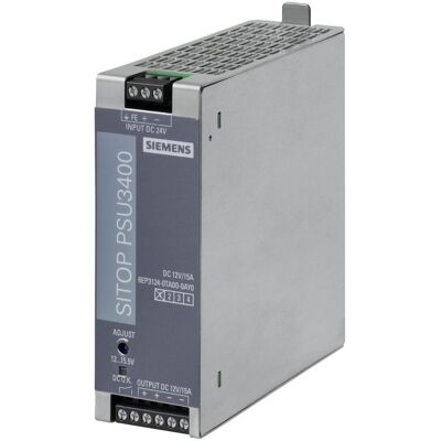 Siemens 6EP3124-0TA00-0AY0 Stromversorgung - DIN-Schiene, 24V, 15A Siemens 6EP3124-0TA00-0AY0 Stromversorgung - DIN-Schiene, 24V, 15A