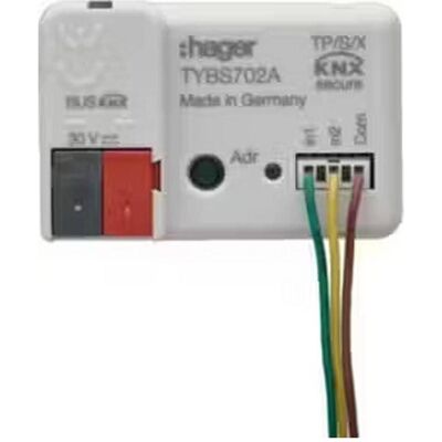 Hager TYBS702A Binäreingang 2fach UP KNX Hager TYBS702A Binäreingang 2fach UP KNX