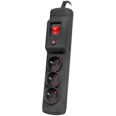 Armac, Steckdosenleiste, ARCON M3 SCHUTZ-STECKDOSA, 3-FACH, 5M KABEL, SCHWARZ (3x, CEE 7/4, 5 m) Armac, Steckdosenleiste, ARCON M3 SCHUTZ-STECKDOSA, 3-FACH, 5M KABEL, SCHWARZ (3x, CEE 7/4, 5 m)