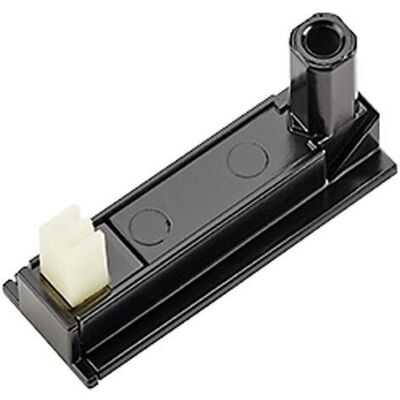 Bachmann DESK2 RAL9005 Schwarzer Klebesockel - Power Strip Holder Bachmann DESK2 RAL9005 Schwarzer Klebesockel - Power Strip Holder