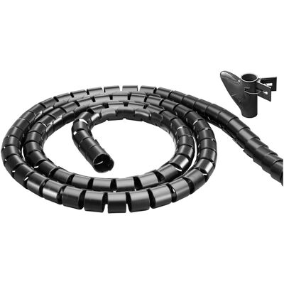 Deltaco Kabelschutz + Kabelführung, LDR02 - kabelfleksibelt rør (Kabelschlauch, 250 cm) Deltaco Kabelschutz + Kabelführung, LDR02 - kabelfleksibelt rør (Kabelschlauch, 250 cm)