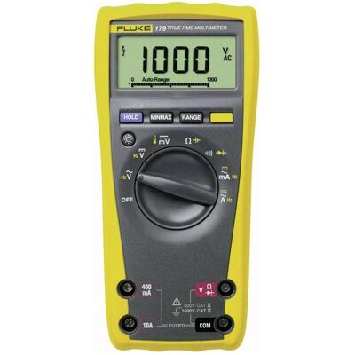 Fluke 1592842-ISO Handmultimeter - TrueRMS CAT III 1000V, CAT IV 600V Fluke 1592842-ISO Handmultimeter - TrueRMS CAT III 1000V, CAT IV 600V