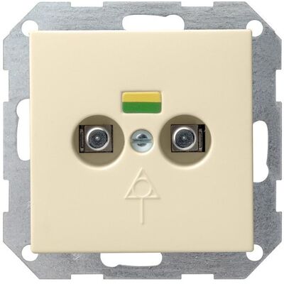 GIRA 040501 Potentialausgleich-Dose System 55 Cremeweiß - Steckdose GIRA 040501 Potentialausgleich-Dose System 55 Cremeweiß - Steckdose
