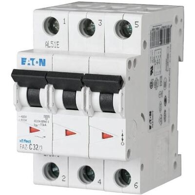 EATON - FAZ-B12/3 - 12A - 3p - Schutzschalter EATON - FAZ-B12/3 - 12A - 3p - Schutzschalter
