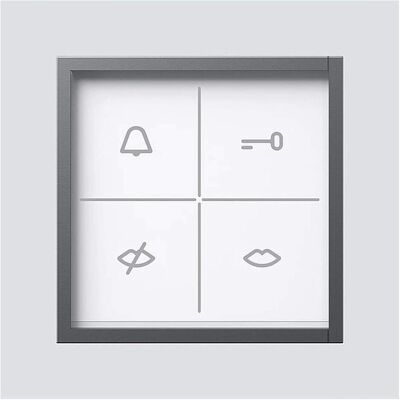 Siedle, Zubehör Gebäudesicherheit, S. & Soehne Zustandsanzeige-Modul dunkelgrau-Glimmer ZAM 600-01 Siedle, Zubehör Gebäudesicherheit, S. & Soehne Zustandsanzeige-Modul dunkelgrau-Glimmer ZAM 600-01