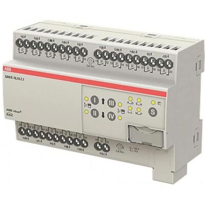 ABB S16.6.7.1 Schalt-/Jalousieaktor - 16 Kanäle, 6A - KNX ABB S16.6.7.1 Schalt-/Jalousieaktor - 16 Kanäle, 6A - KNX