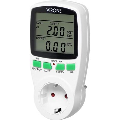 Virone - EM-1 (GS) - 2 Tarife - LCD-Display - Energiezähler Virone - EM-1 (GS) - 2 Tarife - LCD-Display - Energiezähler
