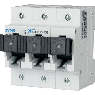 Eaton Z-SLS/CEK16/3 3-poliger 16A Sicherungs-Lasttrennschalter Eaton Z-SLS/CEK16/3 3-poliger 16A Sicherungs-Lasttrennschalter