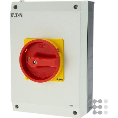 Eaton P3-100/I5/SVB/HI11 Wartungsschalter - 3P, 690V, Rot - Schalter Eaton P3-100/I5/SVB/HI11 Wartungsschalter - 3P, 690V, Rot - Schalter