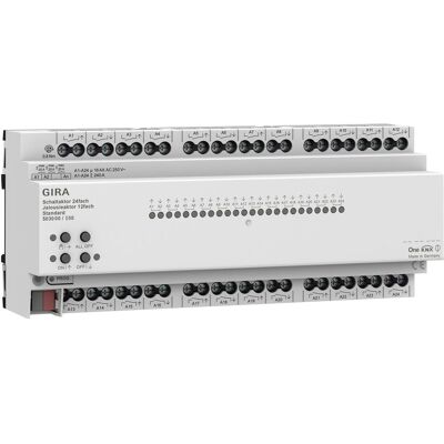 Gira 503000 KNX Schalt-/Jalousieaktor - 24/12 Kanäle Gira 503000 KNX Schalt-/Jalousieaktor - 24/12 Kanäle