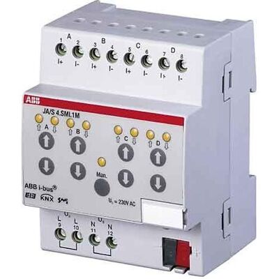 ABB JA/S4.SMI.1M Jalousieaktor 4-Kanal - Jalousieaktor ABB JA/S4.SMI.1M Jalousieaktor 4-Kanal - Jalousieaktor