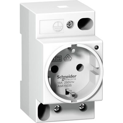 Schneider Electric A9A15035 - Steckdose 16A IP20 mit LED Schneider Electric A9A15035 - Steckdose 16A IP20 mit LED