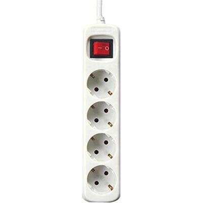 Silver Electronics Verlängerung 1,5 m mit 4 Steckdosen Silver Electronics Verlängerung 1,5 m mit 4 Steckdosen