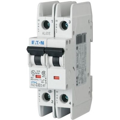 Eaton - 102198 - 2-polig - 1 A - Circuit Breaker Eaton - 102198 - 2-polig - 1 A - Circuit Breaker