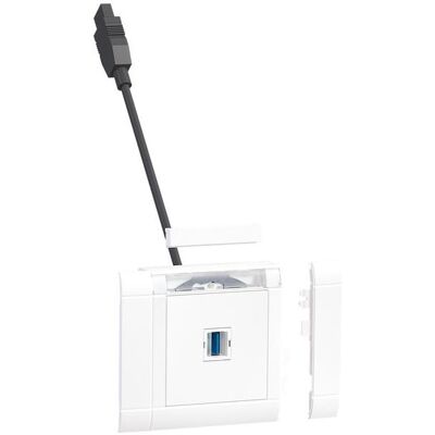 Tehalit GMSET119016 - USB3 Typ A Front Wandmontageset Tehalit GMSET119016 - USB3 Typ A Front Wandmontageset