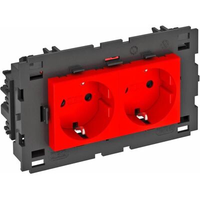 OBO Bettermann OBO STD-D0C8 SRO2 Steckdose - Rot OBO Bettermann OBO STD-D0C8 SRO2 Steckdose - Rot