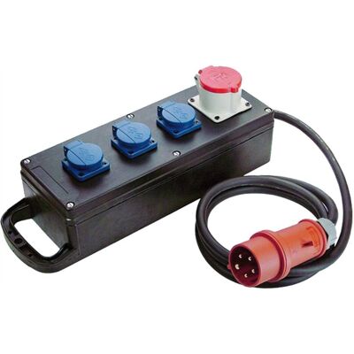 Bachmann Modell Vollgummi-Verteiler - Stromverteiler Bachmann Modell Vollgummi-Verteiler - Stromverteiler