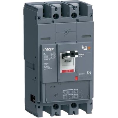 Hager HNW400JR Elektrischer Leitungsschutzschalter - 400A, 40kA, IP40 Hager HNW400JR Elektrischer Leitungsschutzschalter - 400A, 40kA, IP40