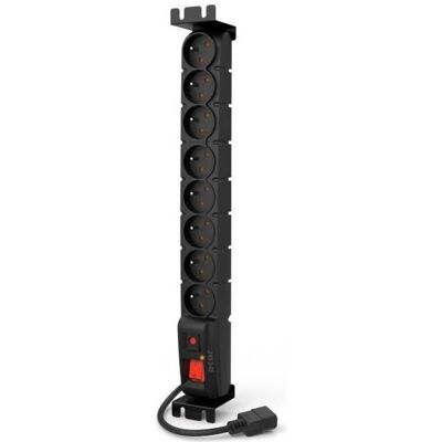 Acar, Steckdosenleiste, Listwa zasilająca S8 IEC przeciwprzepięciowa 8 gniazd 3 m czarna ( S8 FA IEC) (8x, 3 m) Acar, Steckdosenleiste, Listwa zasilająca S8 IEC przeciwprzepięciowa 8 gniazd 3 m czarna ( S8 FA IEC) (8x, 3 m)