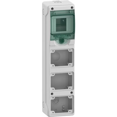 Schneider Electric Mini-Box 4 Module 98x392mm - Elektrische Box Schneider Electric Mini-Box 4 Module 98x392mm - Elektrische Box