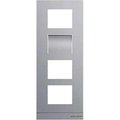 Busch-Jaeger 41384CF-A-03 Aluminium Wandplatte - Gebäudesicherheit Zubehör Busch-Jaeger 41384CF-A-03 Aluminium Wandplatte - Gebäudesicherheit Zubehör
