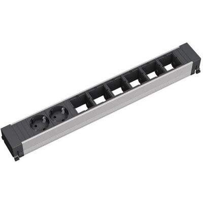 Bachmann Steckdosenleiste - 2 Anschlüsse - GST18i3 - Schwarz Bachmann Steckdosenleiste - 2 Anschlüsse - GST18i3 - Schwarz