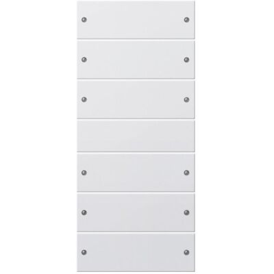 GIRA Wippenset 6fach System 55 GIRA Wippenset 6fach System 55