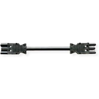 Bachmann Modell 375.082 Verlängerungskabel - 2m, Schwarz, Für 16A Geräte Bachmann Modell 375.082 Verlängerungskabel - 2m, Schwarz, Für 16A Geräte