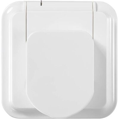 Sygonix SY-5775152 Wetterfester IP44 Wandsteckdose - Steckdose Sygonix SY-5775152 Wetterfester IP44 Wandsteckdose - Steckdose