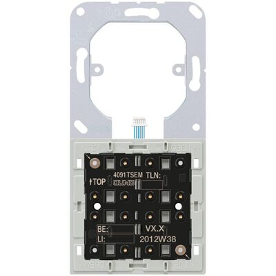 JUNG 4091 TSEM - Universal KNX Tastsensor - 2 Pkt LED JUNG 4091 TSEM - Universal KNX Tastsensor - 2 Pkt LED