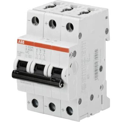 ABB S203M-K6UC Schutzschalter - 10kA, 6A, 3P ABB S203M-K6UC Schutzschalter - 10kA, 6A, 3P