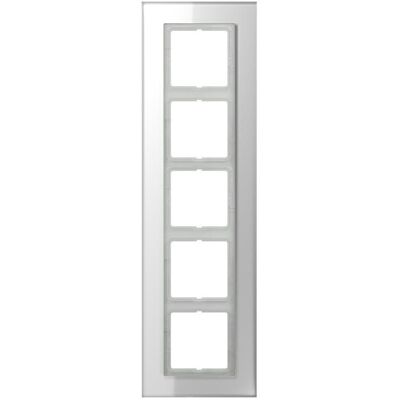 Jung LSP 985 GL WW - Glasrahmen 5-fach für LS-Serie Jung LSP 985 GL WW - Glasrahmen 5-fach für LS-Serie