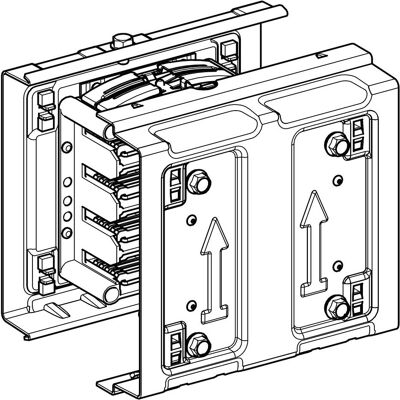 Schneider Electric KSA-400ZJ4 Verbindungseinheit - 400A Verteilzubehör Schneider Electric KSA-400ZJ4 Verbindungseinheit - 400A Verteilzubehör