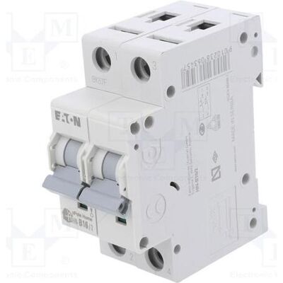 Eaton Schutzschalter, Leistungsschalter 2P B 16A 6kA AC xPole Home HN-B16/2 194861 Eaton Schutzschalter, Leistungsschalter 2P B 16A 6kA AC xPole Home HN-B16/2 194861