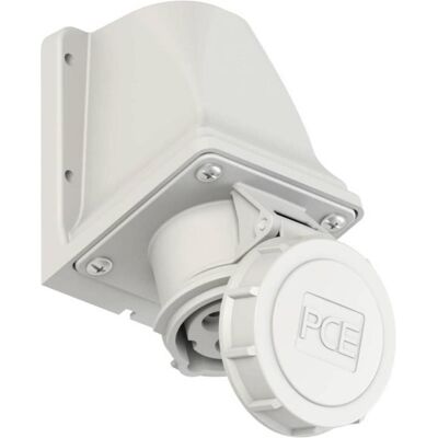 PC Electric 1132-1 Grau Wandsteckdose IP67 16A 3-polig PC Electric 1132-1 Grau Wandsteckdose IP67 16A 3-polig