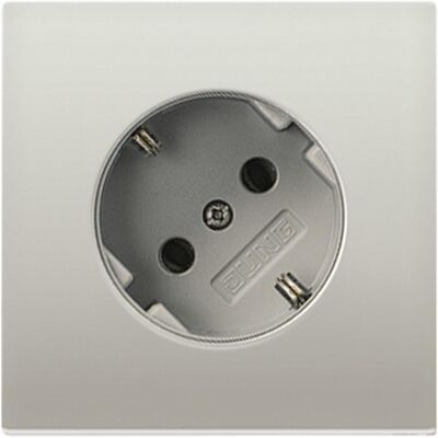 JUNG ES 2520-45 - Schuko-Steckdose - Metall, 16A, 250V, 45° JUNG ES 2520-45 - Schuko-Steckdose - Metall, 16A, 250V, 45°