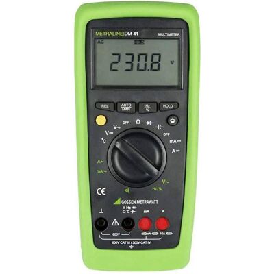 Gossen Metrawatt METRALINE DM 41 Multimeter - 4000 Zähler, ISO Kalibriert Gossen Metrawatt METRALINE DM 41 Multimeter - 4000 Zähler, ISO Kalibriert