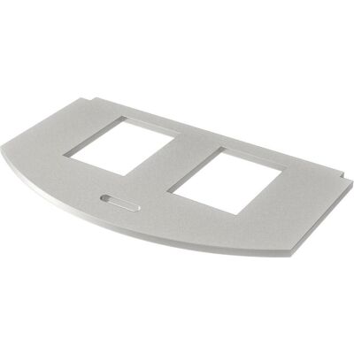 OBO R2 2A Edelstahl Montageplatte - Datenmodul kompatibel OBO R2 2A Edelstahl Montageplatte - Datenmodul kompatibel