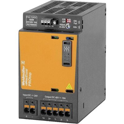 Weidmüller TOPDC 24V/24V 20A DC/DC-Wandler - 28,8V 480W Weidmüller TOPDC 24V/24V 20A DC/DC-Wandler - 28,8V 480W