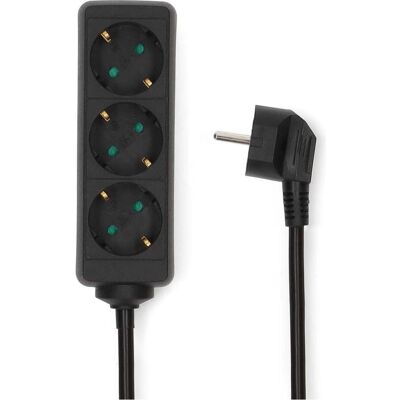 Nedis Steckdosenleiste - 3 Steckdosen - 3m Kabel - Schutzkontakt / Typ F Nedis Steckdosenleiste - 3 Steckdosen - 3m Kabel - Schutzkontakt / Typ F